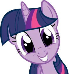 Size: 3753x4000 | Tagged: safe, artist:blindcavesalamander, derpibooru import, twilight sparkle, pony, unicorn, cute, female, grin, happy, high res, mare, simple background, smiling, solo, squee, transparent background, twiabetes, vector