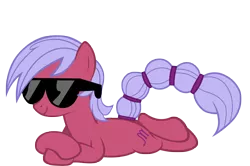 Size: 5681x3765 | Tagged: safe, artist:aborrozakale, derpibooru import, earth pony, pony, absurd resolution, female, high res, mare, ponyscopes, prone, scorpio, simple background, solo, sunglasses, transparent background, vector, zodiac