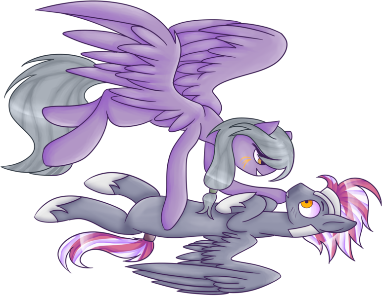Size: 1308x1014 | Tagged: safe, artist:madiess, derpibooru import, oc, unofficial characters only, pegasus, pony, flying, grin, helmet, lying down, on back, simple background, smiling, transparent background, ych result