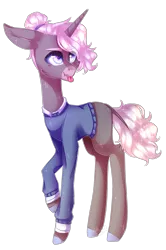 Size: 1399x2101 | Tagged: safe, artist:huirou, derpibooru import, oc, oc:dawn, unofficial characters only, pony, unicorn, female, mare, raised hoof, simple background, solo, transparent background