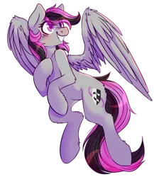 Size: 2578x2964 | Tagged: safe, artist:ruef, derpibooru import, oc, oc:thespia, unofficial characters only, pegasus, pony, female, simple background, solo, transparent background