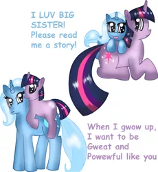 Size: 2550x2771 | Tagged: safe, artist:rayodragon, derpibooru import, trixie, twilight sparkle, pony, unicorn, female, lesbian, mare, shipping, simple background, twixie, white background