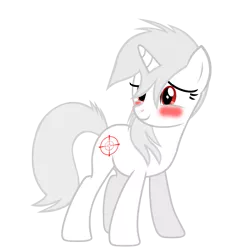 Size: 5855x5844 | Tagged: safe, artist:aborrozakale, derpibooru import, oc, oc:appletart longshot, unofficial characters only, pony, unicorn, fallout equestria, fallout equestria: broken steel, absurd resolution, blushing, female, mare, red, simple background, solo, transparent background, vector, white