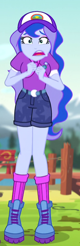 Size: 164x500 | Tagged: safe, derpibooru import, screencap, princess luna, equestria girls, legend of everfree, legend of everfree - bloopers, blooper, clothes, cropped, faic, female, legs, shoes, shorts, socks, solo, vice principal luna