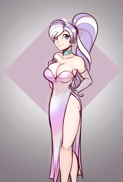 Size: 1761x2600 | Tagged: absolute cleavage, armpits, artist:scorpdk, ass, beautiful, beautisexy, big breasts, breast overpour, breasts, busty diamond tiara, butt, choker, cleavage, clothes, derpibooru import, diamond tiara, dress, ear piercing, earring, evening gloves, female, gloves, hairband, hand on breasts, hand on chest, hand on hip, human, humanized, jewel, jewelry, legs, long gloves, long legs, necklace, no bra underneath, older, older diamond tiara, panties, panty shot, piercing, ponytail, sexy, sideass, side slit, smiling, solo, solo female, strapless, stupid sexy diamond tiara, suggestive, tiara, underwear, white underwear