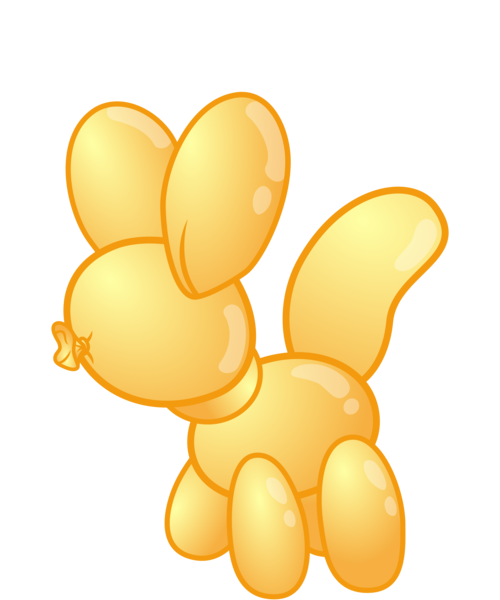 Size: 2000x2400 | Tagged: safe, artist:cheezedoodle96, derpibooru import, oc, oc:britney, unofficial characters only, pony, my little pony: the movie, .svg available, balloon, balloon animal, female, simple background, solo, svg, transparent background, vector