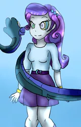 Size: 1280x1998 | Tagged: safe, artist:billcipherspuppet, derpibooru import, rarity, equestria girls, hypnotized, kaa, kaa eyes, mind control, swirly eyes