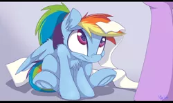 Size: 3507x2106 | Tagged: safe, artist:mistydash, derpibooru import, rainbow dash, twilight sparkle, pony, chest fluff, cute, dashabetes, fluffy, frown, looking up, paper, ponytail, sad, sitting, toilet paper, underhoof