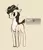 Size: 651x764 | Tagged: safe, artist:lunebat, derpibooru import, oc, oc:renne, unofficial characters only, deer, nordeer, original species, brown background, deer oc, doe, female, image, jpeg, simple background, solo, standing