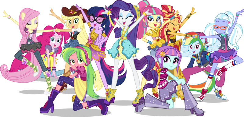 Size: 7000x3362 | Tagged: safe, artist:limedazzle, derpibooru import, applejack, fluttershy, lemon zest, pinkie pie, rainbow dash, rarity, sci-twi, sour sweet, sugarcoat, sunny flare, sunset shimmer, twilight sparkle, twilight sparkle (alicorn), dance magic, equestria girls, spoiler:eqg specials, absurd resolution, backwards ballcap, ballet, baseball cap, boots, bracelet, bracer, cap, clothes, converse, cowboy boots, cowboy hat, cowgirl, dress, ear piercing, eyes closed, female, flamenco, freckles, glasses, group, hat, headphones, humane five, humane seven, humane six, jacket, jewelry, open mouth, piercing, platform shoes, ponied up, pony ears, ponytail, rapper, rapper dash, scitwilicorn, shoes, simple background, skirt, socks, stetson, the rainbooms, transparent background, tutu, vector, vest, wings, wristband