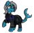 Size: 760x727 | Tagged: safe, artist:thebirdiebin, derpibooru import, oc, oc:seafoam, unofficial characters only, original species, pony, shark pony, armor, cleric, dungeons and dragons, female, image, png, reverse trap, simple background, solo, transparent background