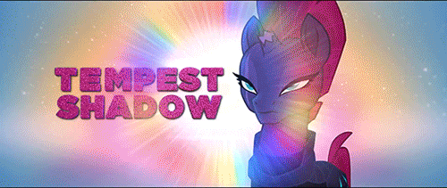 Size: 500x211 | Tagged: safe, derpibooru import, official, screencap, capper dapperpaws, captain celaeno, grubber, photo finish, princess skystar, queen novo, songbird serenade, storm king, tempest shadow, anthro, earth pony, pegasus, pony, seapony (g4), unicorn, my little pony: the movie, animated, anthro with ponies, armor, broken horn, cake, camera, capperbetes, celaenobetes, clothes, coat, cute, dubbing, eye scar, food, france, french, gif, grubberbetes, hat, horn, looking at you, loop, magic, name translation, novobetes, orb, queen novo's orb, roll call, scar, skyabetes, songbetes, sonic rainboom, staff, staff of sacanas, steering wheel, storm king's messenger outfit, stormabetes, tempestbetes
