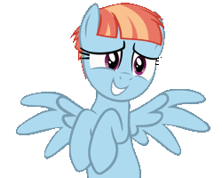 Size: 700x560 | Tagged: safe, artist:accu, derpibooru import, edit, windy whistles, pony, animated, cute, female, gif, simple background, solo, transparent background, windybetes