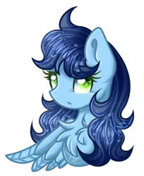 Size: 825x1009 | Tagged: safe, artist:sketchyhowl, derpibooru import, oc, oc:luminaura, unofficial characters only, pegasus, pony, bust, female, mare, portrait, simple background, solo, transparent background