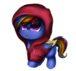 Size: 2030x1902 | Tagged: safe, artist:pridark, derpibooru import, oc, oc:zachary, unofficial characters only, pegasus, pony, clothes, commission, cute, hoodie, male, pridark is trying to murder us, simple background, solo, transparent background