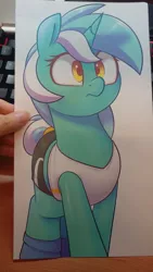 Size: 810x1440 | Tagged: safe, artist:shinodage, derpibooru import, lyra heartstrings, pony, cute, irl, lyrabetes, photo, solo