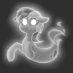 Size: 500x500 | Tagged: safe, artist:its-gloomy, derpibooru import, oc, oc:summer eve, unofficial characters only, ghost, pony, blank eyes, simple background, solo, transparent