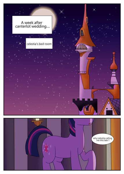 Size: 2591x3624 | Tagged: safe, artist:grey-horse, derpibooru import, twilight sparkle, pony, comic:above friend below lover, canterlot castle, comic