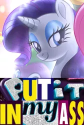 Size: 430x640 | Tagged: bedroom eyes, caption, derpibooru import, dragon, expand dong, exploitable meme, image macro, implied anal, implied anal insertion, implied insertion, meme, my little pony: the movie, rarity, spike, suggestive, vulgar