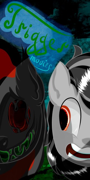 Size: 2000x4000 | Tagged: semi-grimdark, artist:trigger_movies, derpibooru import, oc, oc:triggerblow, unofficial characters only, pony, creepy