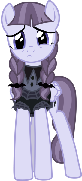 Size: 905x1986 | Tagged: safe, artist:davidsfire, derpibooru import, inky rose, pegasus, pony, honest apple, clothes, cute, female, inkybetes, looking at you, mare, pigtails, simple background, solo, transparent background, vector, worried