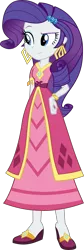 Size: 2927x8717 | Tagged: safe, artist:pink1ejack, derpibooru import, rarity, equestria girls, movie magic, spoiler:eqg specials, absurd resolution, beautiful, clothes, dress, india movie set, simple background, solo, transparent background, vector