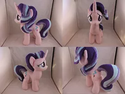 Size: 1597x1199 | Tagged: safe, artist:little-broy-peep, derpibooru import, starlight glimmer, pony, unicorn, irl, photo, plushie, solo