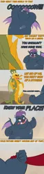Size: 800x3103 | Tagged: artist:queencold, ask, ask caldera, bruised, comic, crying, derpibooru import, dialogue, dragon, dragoness, dragon oc, dust, female, fight, fist, full nelson, mother, oc, oc:caldera, safe, teenaged dragon, text, tumblr, unofficial characters only, younger