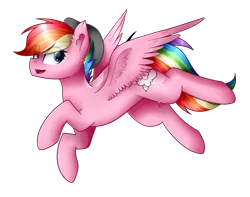 Size: 1825x1440 | Tagged: safe, artist:despotshy, derpibooru import, oc, oc:cloudchaser, unofficial characters only, pegasus, pony, female, flying, hat, mare, simple background, solo, transparent background