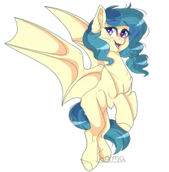 Size: 1577x1600 | Tagged: safe, artist:skimea, derpibooru import, oc, unnamed oc, unofficial characters only, bat pony, pony, female, mare, simple background, solo, transparent background