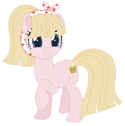 Size: 402x404 | Tagged: safe, artist:brownmota, derpibooru import, oc, oc:malinda, unofficial characters only, earth pony, pony, female, magical lesbian spawn, mare, offspring, parent:applejack, parent:twilight sparkle, parents:twijack, simple background, solo, transparent background