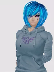 Size: 720x960 | Tagged: artist:raxonxvi, derpibooru import, female, human, humanized, imvu, safe, solo, the legend of zelda, vinyl scratch