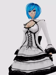 Size: 720x960 | Tagged: artist:raxonxvi, clothes, derpibooru import, dress, female, human, humanized, imvu, safe, solo, vinyl scratch