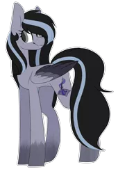 Size: 3145x4623 | Tagged: safe, artist:umiimou, derpibooru import, oc, oc:silver, unofficial characters only, pegasus, pony, absurd resolution, female, high res, mare, simple background, solo, transparent background