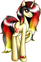 Size: 701x1060 | Tagged: safe, artist:lada03, derpibooru import, oc, unofficial characters only, pony, unicorn, bracelet, ear piercing, earring, female, jewelry, looking at you, mare, piercing, raised hoof, simple background, smiling, solo, transparent background