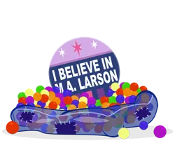 Size: 800x652 | Tagged: safe, artist:pixelkitties, derpibooru import, pony, ball pit, dashcon, i believe in m.a. larson, simple background, slowpoke, transparent background