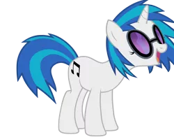 Size: 3000x2356 | Tagged: safe, artist:rattipack, derpibooru import, vinyl scratch, pony, unicorn, background pony, eyes closed, female, flutteryay, mare, simple background, solo, transparent background, vector, yay