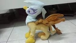 Size: 4128x2322 | Tagged: safe, artist:onlyfactory, derpibooru import, photographer:horsesplease, gilda, gryphon, absurd resolution, bootleg, irl, photo, plushie, solo