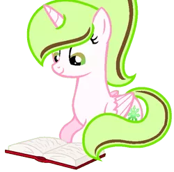 Size: 571x567 | Tagged: safe, artist:duyguusss, derpibooru import, oc, oc:dakota chaos, unofficial characters only, alicorn, pony, base used, book, female, mare, simple background, solo, transparent background