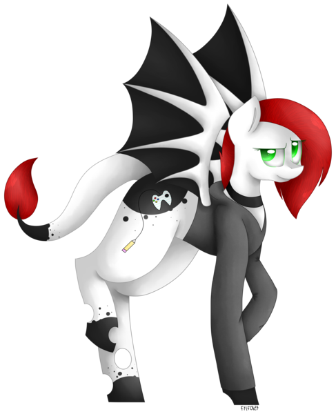 Size: 2455x3025 | Tagged: safe, artist:pinkpearlmlp, derpibooru import, oc, unofficial characters only, bat pony, pony, augmented tail, bat wings, clothes, high res, male, simple background, solo, stallion, transparent background