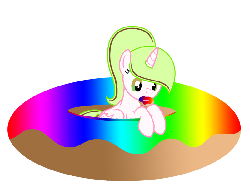 Size: 2116x1584 | Tagged: safe, artist:duyguusss, derpibooru import, oc, oc:dakota chaos, unofficial characters only, alicorn, pony, base used, donut, female, food, mare, mouth hold, simple background, solo, transparent background