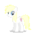 Size: 50x50 | Tagged: safe, artist:anonymous, derpibooru import, oc, oc:aryanne, unofficial characters only, pony, animated, emoticon, gif, heil