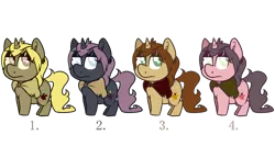 Size: 3000x1600 | Tagged: safe, artist:binkyt11, derpibooru import, oc, oc:belladonna lamia, unofficial characters only, pony, unicorn, chibi, ear fluff, ear piercing, earring, female, firealpaca, jewelry, mare, palette swap, piercing, recolor, simple background, transparent background