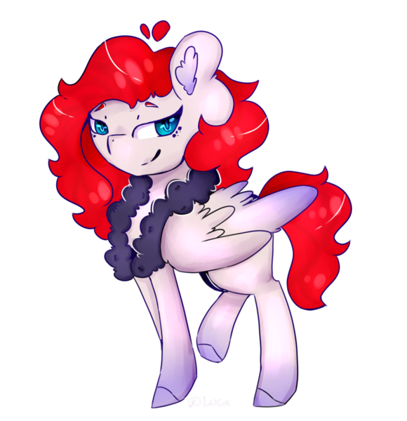 Size: 1042x1078 | Tagged: safe, artist:yunieelloa, derpibooru import, oc, oc:sweet britty, unofficial characters only, pegasus, pony, female, mare, simple background, solo, transparent background