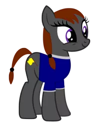 Size: 1284x1510 | Tagged: safe, artist:bronywawa, derpibooru import, oc, oc:steel road, unofficial characters only, earth pony, pony, clothes, female, flag, mare, simple background, solo, transparent background, uniform
