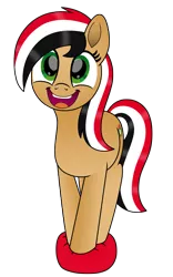 Size: 2141x3439 | Tagged: safe, artist:pananovich, derpibooru import, oc, oc:syriana, ponified, unofficial characters only, earth pony, pony, /mlpol/, female, happy, mare, nation ponies, smiling, solo, syria