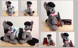 Size: 2560x1600 | Tagged: safe, artist:burgunzik, derpibooru import, octavia melody, vinyl scratch, pony, body pillow, cello, cello case, irl, musical instrument, photo, plushie, self ponidox