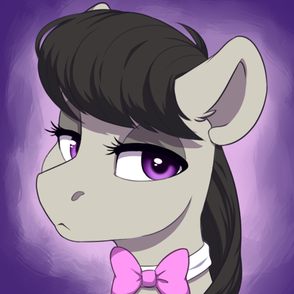 Size: 600x600 | Tagged: safe, artist:silentwulv, derpibooru import, octavia melody, pony, bust, female, mare, portrait, solo