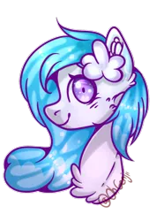 Size: 1024x1376 | Tagged: safe, artist:glitterskies2808, derpibooru import, oc, oc:sea pearl, unofficial characters only, pony, bust, female, mare, portrait, simple background, solo, transparent background