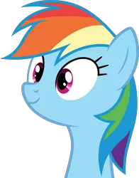 Size: 3911x5000 | Tagged: safe, artist:dashiesparkle, derpibooru import, rainbow dash, pony, games ponies play, .svg available, bust, cute, dashabetes, high res, portrait, simple background, smiling, solo, transparent background, vector